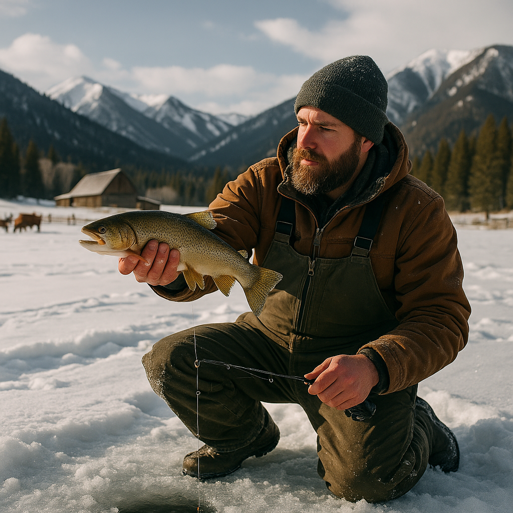 Hebgen Lake Ice Fishing Tournament: Montana’s Premier Winter Fishing Event Near West Yellowstone