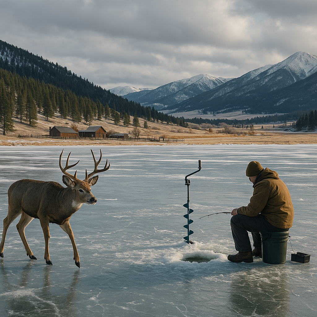 Helena Area Winter Fishing: Ice Conditions Demand Caution on Local Reservoirs