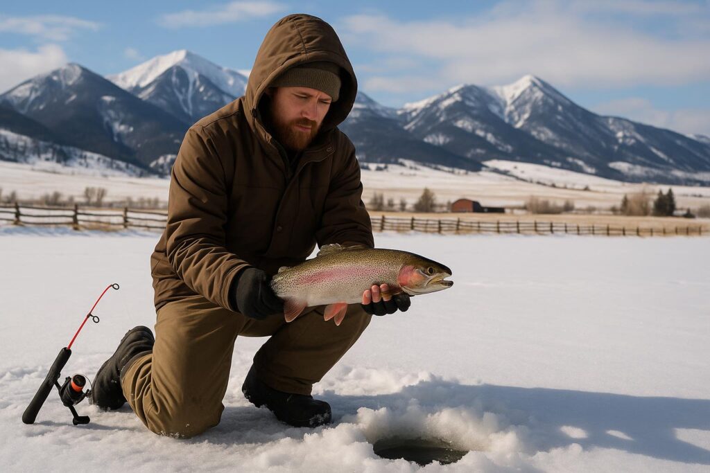 Ice Season in Montana: How to Fish Smart, Safe, and Successful When the Temps Drop