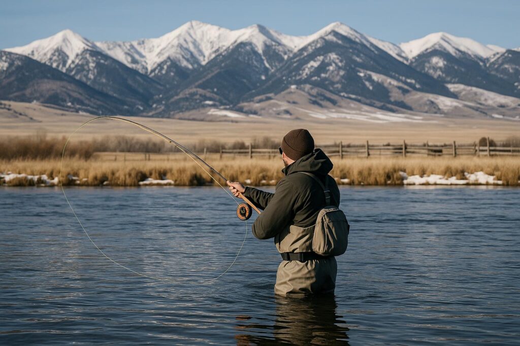 Lower Madison River Fishing Report: Winter Flows, Clear Water, and Technical Takes