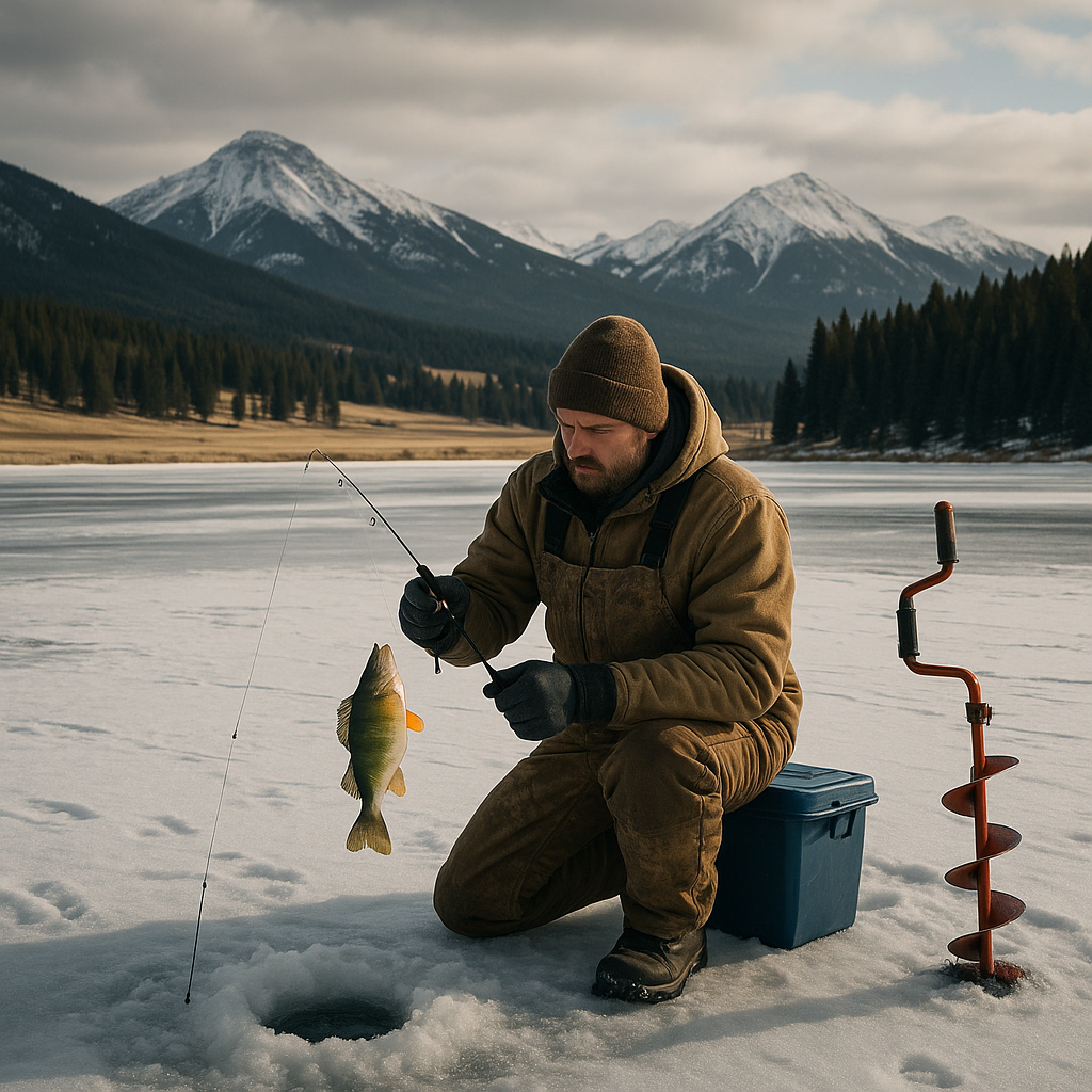 Safe Ice Fishing Conditions Report for Lake Sutherlin and Newlan Reservoir